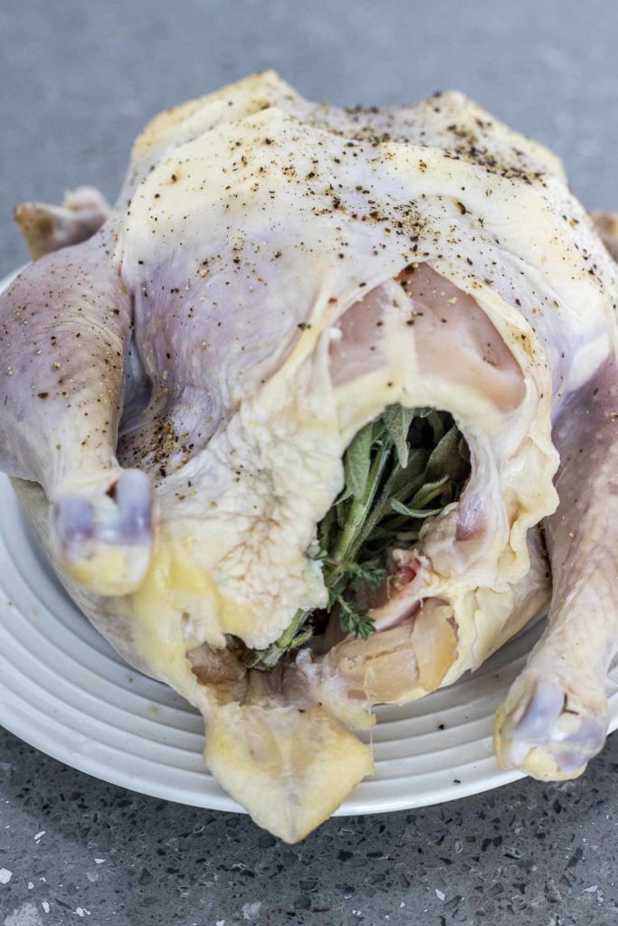 Easy Dutch Oven Whole Roast Chicken - Went Here 8 This