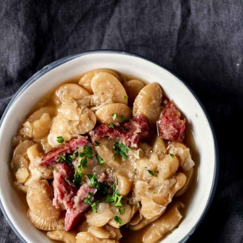 Lima beans and sausage in instant pot sale