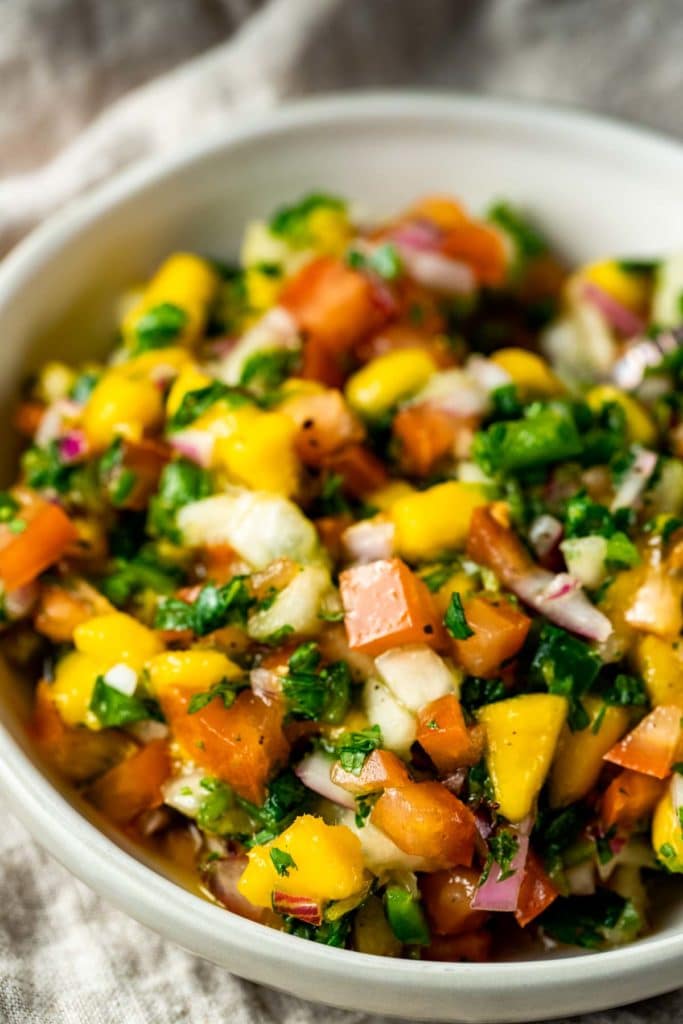 Mango Peach Salsa - Went Here 8 This