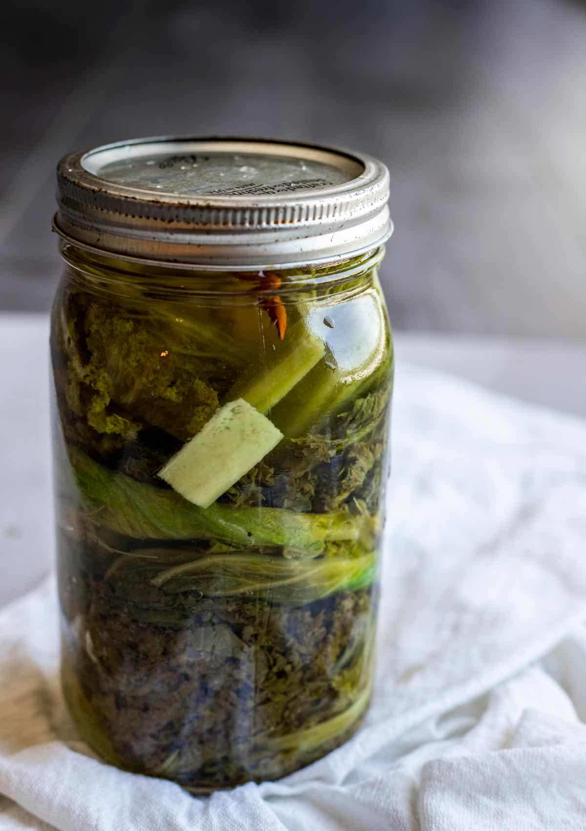 Pickled Mustard Greens (酸菜) - Oh My Food Recipes, Recipe