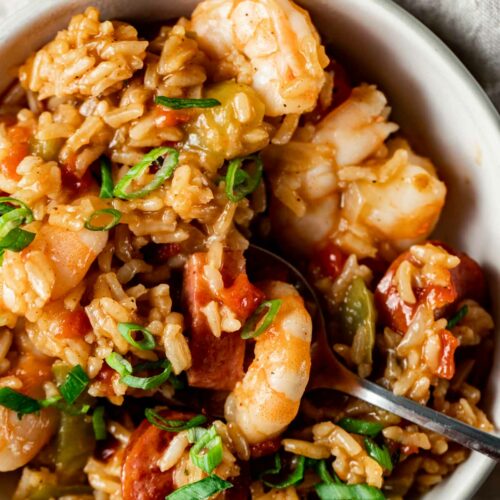 Instant Pot Shrimp Jambalaya Went Here This