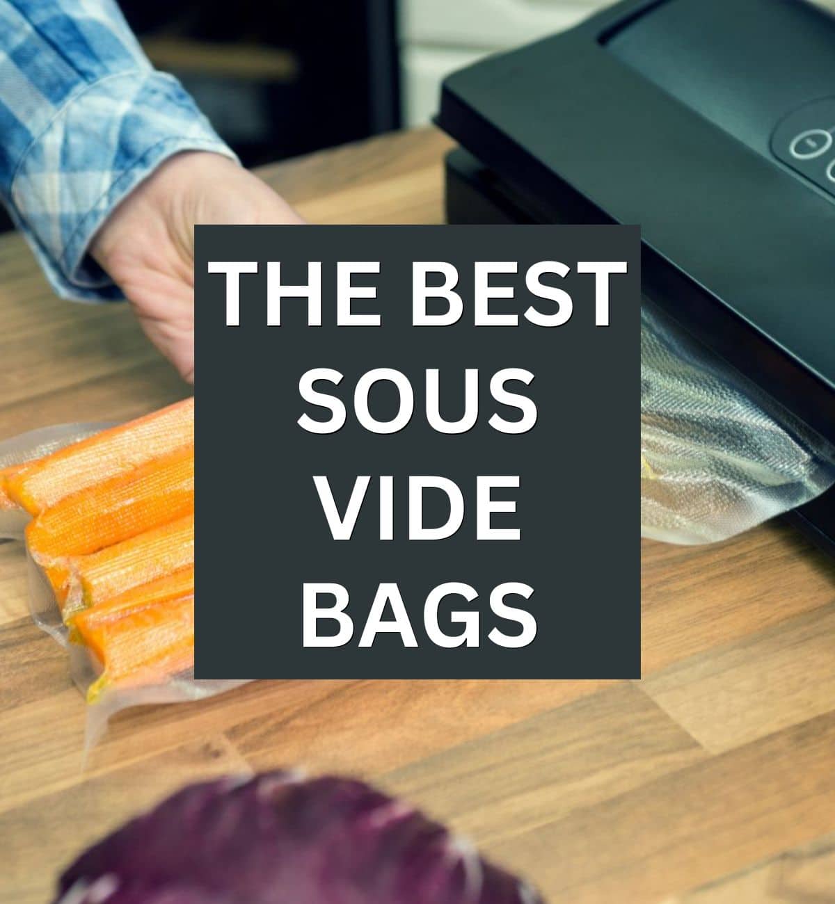 Sous Vide Bags for Anova or Joule Cookers (10 Small) Reusable Food Vacuum  Sealer Bags 