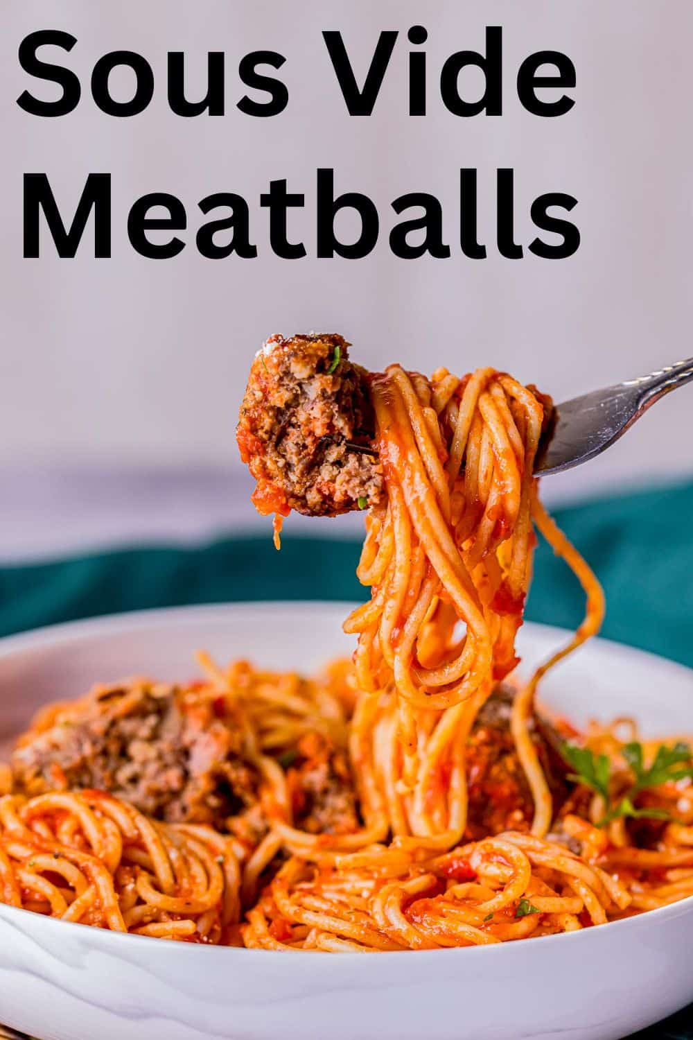 Sous Vide Meatballs