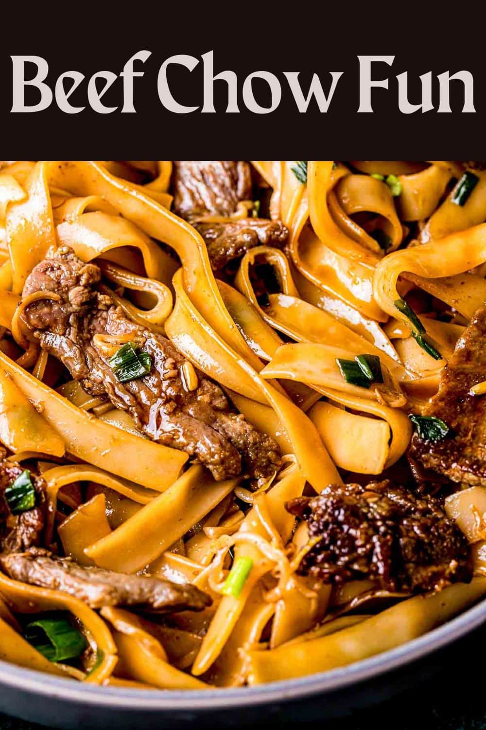 Cantonese Beef Chow Fun Noodles (Beef Ho Fun)