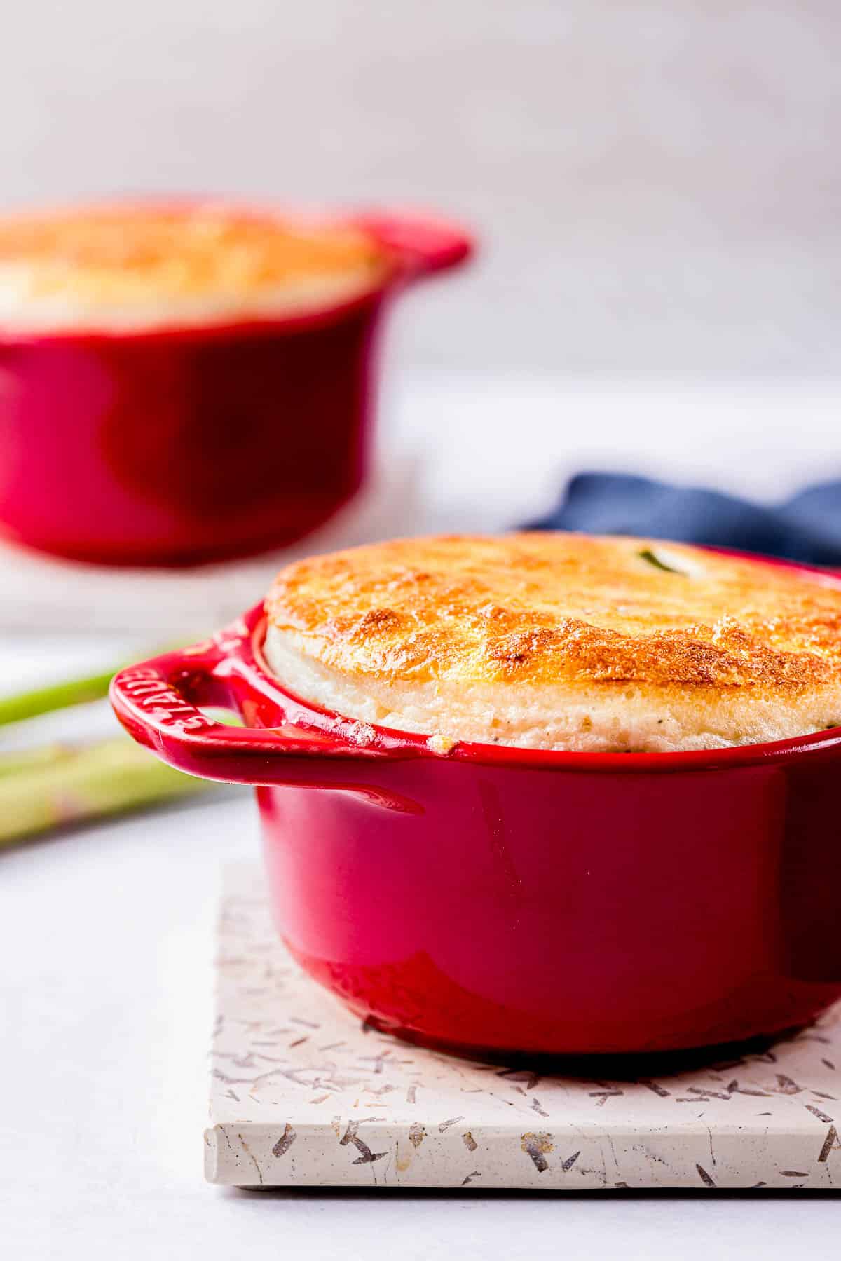 cooked souffle.